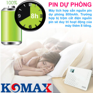 Pin Thiết bị chống trộm Komax KM-903G