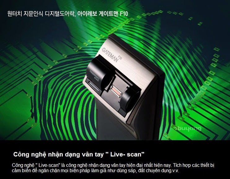 Khóa vân tay Gateman F10