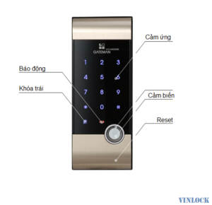 Cau Hinh Khóa cửa thông minh Gateman V50-FH