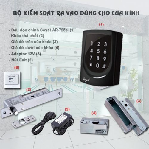 Đầu đọc kiểm soát Soyal AR-725E