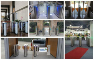 Lap Dat Cổng Flap Barrier Turboo A203A