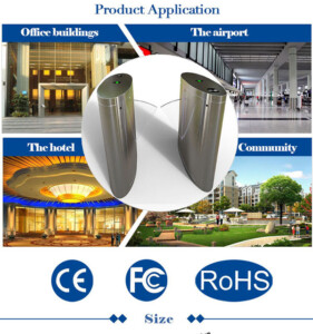 Lap Dat Cổng an ninh Flap Barrier VNS-Y06BD