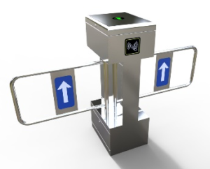 Cổng an ninh Swing Barrier VNS-B01B trụ đôi