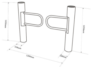 Cổng an ninh Swing Barrier VNS-B10BD