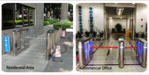 Lap Dat Cổng an ninh Swing Barrier FJC-Z2368