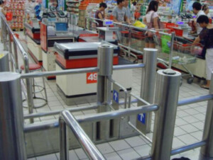 Lap Dat Cổng an ninh Swing Barrier VNS-B09BD