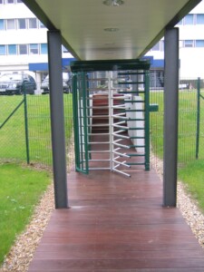 Lap Dat Cổng lồng Full Height Tunstile FTS-E02