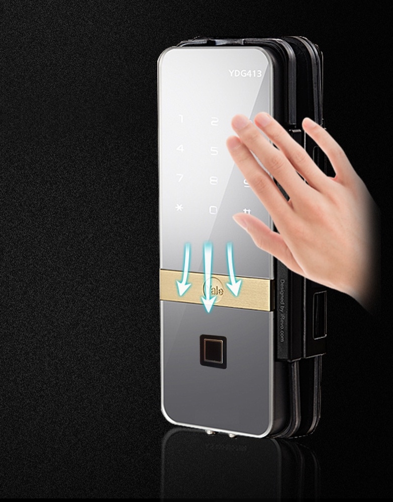 Khóa cửa kính vân tay YDG 413