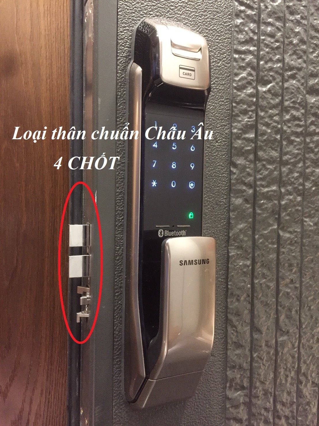 Khóa điện tử SamSung SHP DP-728 GOLD