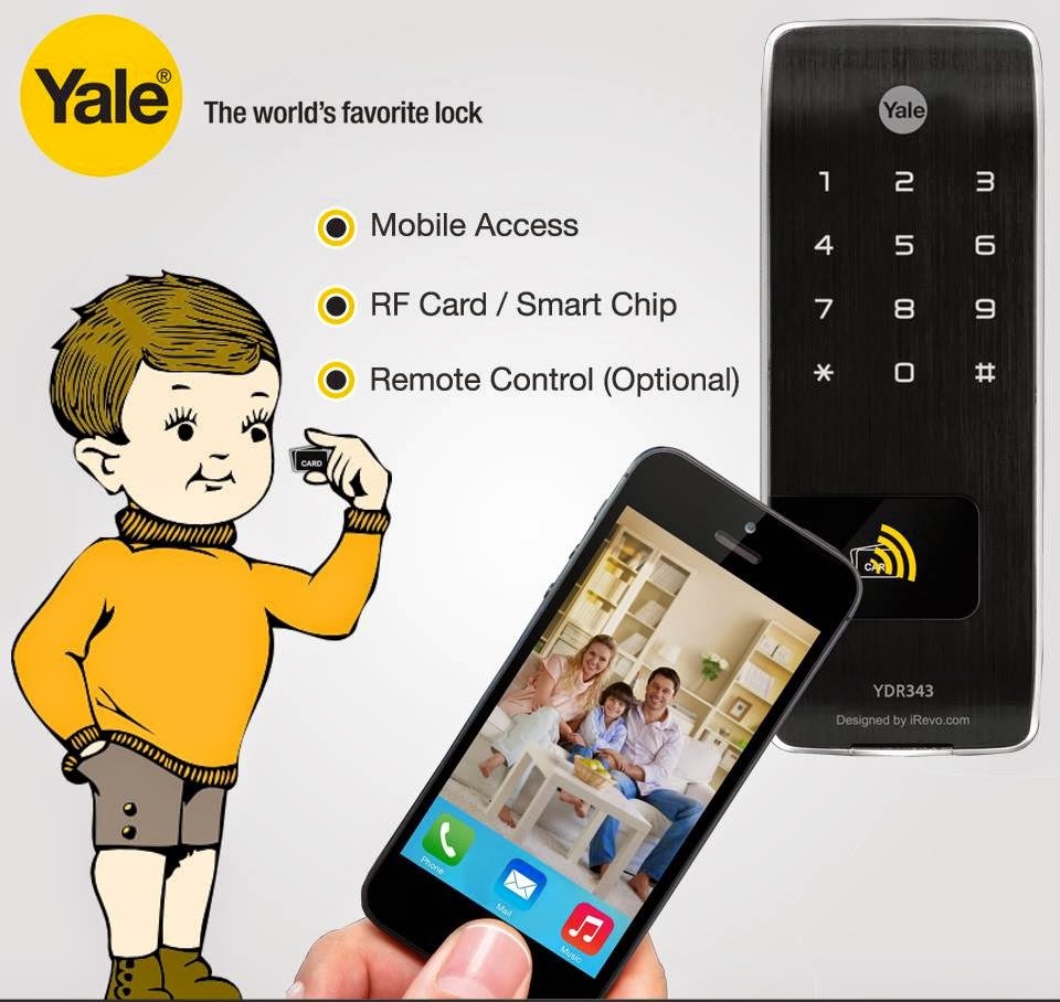 Khóa thẻ Yale YDR 343 