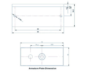 So Do Khóa điện từ mini ELOCK-120