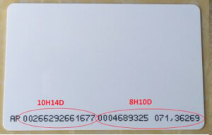 Thẻ từ PROXIMITY 125 khz