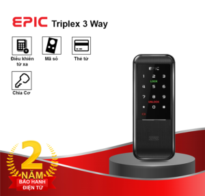 Khóa điện tử Epic TRIPLEX 3 WAY