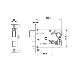 Kich Thuoc Khóa cửa điện tử Hafele EL7800-TCS