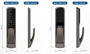 Kich Thuoc Khóa cửa điện tử Hafele EL9500-TCS