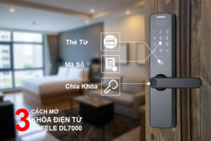 Tinh Nang Khóa cửa điện tử Hafele DL7000