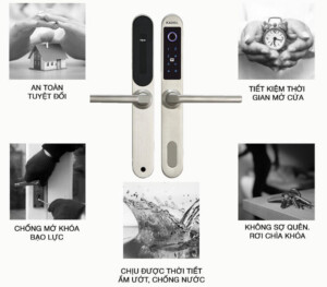 Tinh Nang Khóa cửa điện tử Kadol KD-800