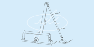 Kich Thuoc Bộ giữ cửa Yli YC83-2