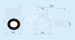 Khóa cửa tự động Yli YD-608