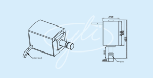 Kich Thuoc Khóa điện Yli YE-302B