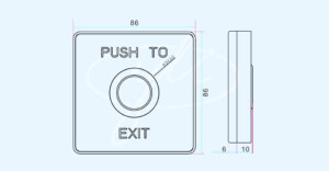 Lap Dat Nút bấm mở cửa Yli PBS-821B