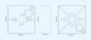 Kich Thuoc Hộp đế nổi Yli MBB-800B-P