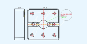 Kich Thuoc Hộp đế âm tường Yli MBB-811C-M