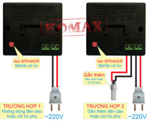 So Do Báo trộm hồng ngoại Komax PG-113A