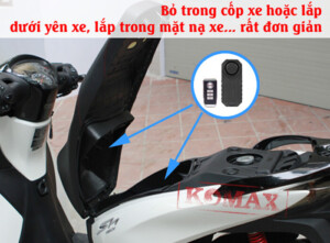 Tinh Nang Chống trộm cảm biến Komax KM-R16A