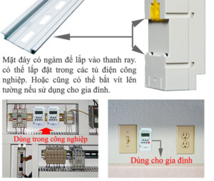 Tinh Nang Công tắc hẹn giờ Komax KM-SW02