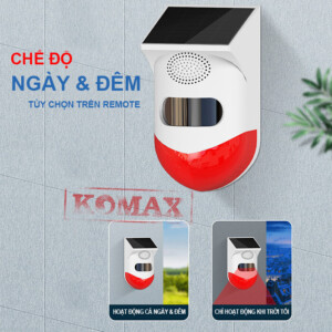 Tinh Nang Báo trộm hồng ngoại Komax KM-X20 