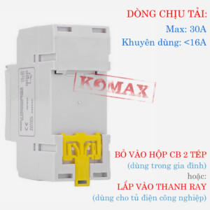 Tinh Nang Công tắc hẹn giờ Komax THC-30A