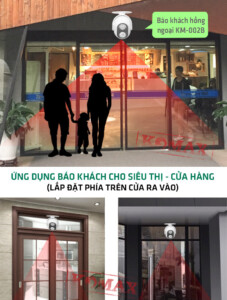 Ung Dung Thiết bị báo khách Komax KM-002B