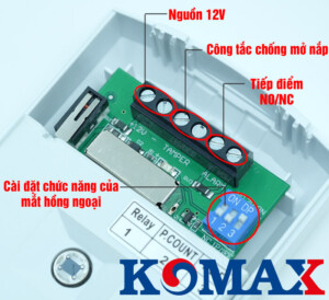 CẤu TẠo Mắt hồng ngoại kép Komax KM-5120