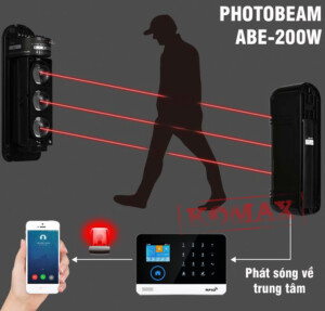 Ket Noi Hàng rào điện tử Komax ABE-200W