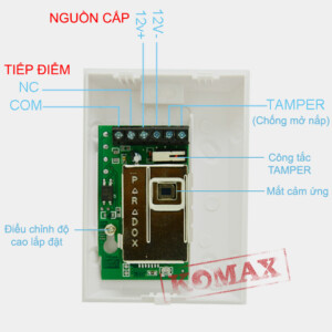 Cau Tao Mắt hồng ngoại Komax PA-476