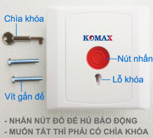 Nút nhấn khẩn cấp Komax KM-R80