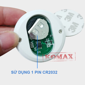 Pin Cr 2032 su dung Nút nhấn khẩn cấp Komax KM-R90A