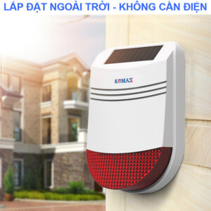 Tinh Nang Còi hú không dây Komax KM-80S