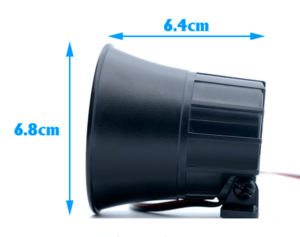 Kich Thuoc Còi báo động 220V Komax KM-628