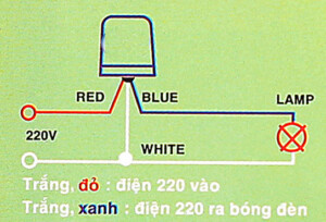 Lap Dat Cảm biến ánh sáng Komax LS6B