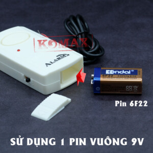 Pin Thiết bị báo cúp điện KM-3P01