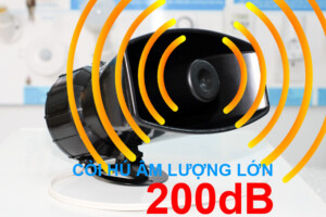 Tinh Nang Còi hú báo động Komax KM-60W