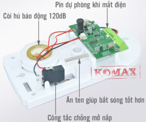 Tinh Nang Bộ báo cháy không dây KM-K280