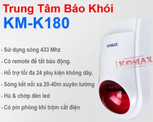 Tinh Nang Bộ báo cháy không dây KM-K180