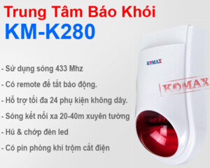 Tinh Nang Bộ báo cháy không dây KM-K280