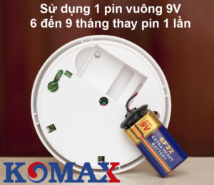Tinh Nang Đầu dò khói độc lập KM-S01