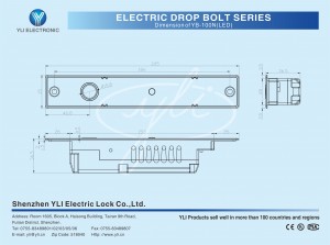 Khóa Thả Chốt Yli Yb-100N(LED)-5P