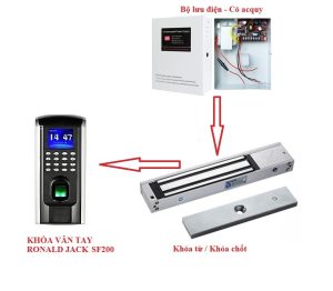 Khóa Vân Tay Cổng Sắt Nhà Trọ Ronald Jack Sf200 Malaysia